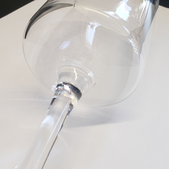 Vintage Lenox Horizon Crystal Wine Glass, Wedding Crystal Wine Glasses - Picture 8 of 16